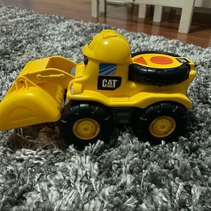 Remote control digger toy